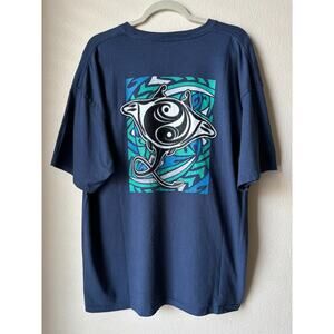 Vintage Y2K Puerto Vallarta Mexico Sting Ray T Shirt 2XL Cotton Cruise Vacation